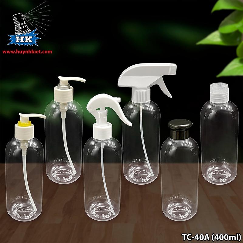 Bộ chai nhựa TC 40A 400ml - Nhựa Huỳnh Kiệt - Công Ty TNHH MTV Sản Xuất Thương Mại Huỳnh Kiệt
