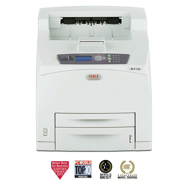 Máy in laser trắng đen OKI B710n, dành riêng cho dự án