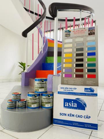 Sơn kẽm cao cấp - Sơn Asia Paint Việt Nam - Công Ty TNHH Asia Paint Việt Nam