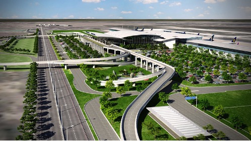 Công trình nhà ga T2 Nội Bài