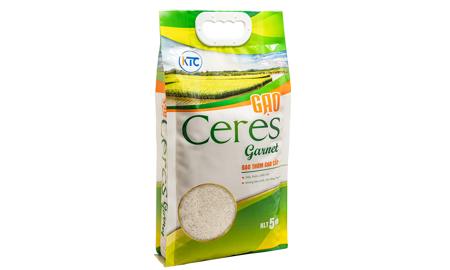 Gạo KTC Ceres Garnet - Công Ty CP Thương Mại Kiên Giang