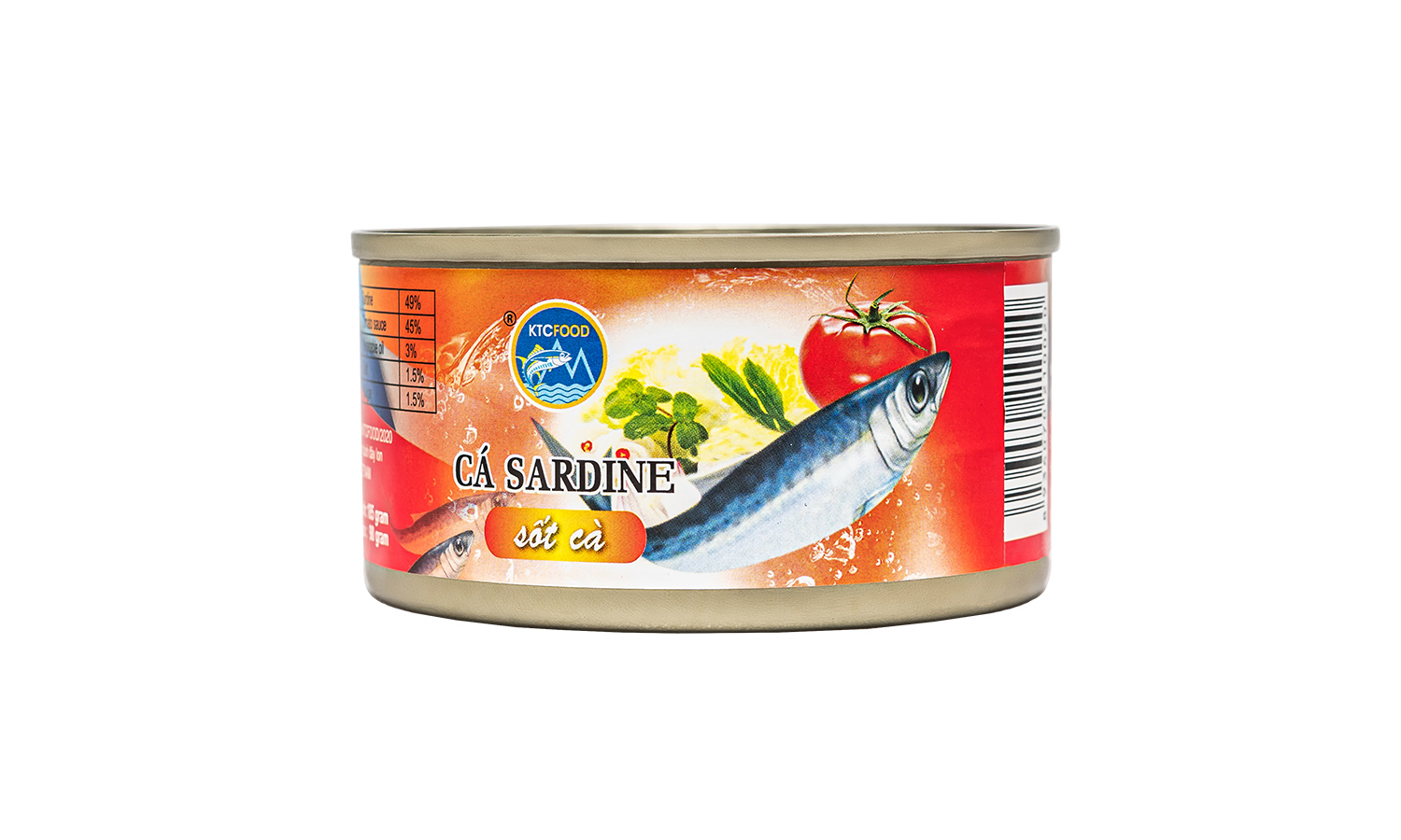 Sardines sốt cà - lon thấp - Công Ty CP Thương Mại Kiên Giang