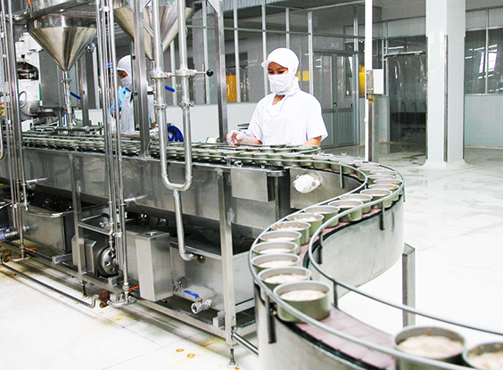 Dây truyền sản xuất thực phẩm đóng hộp - Công Ty CP Thương Mại Kiên Giang