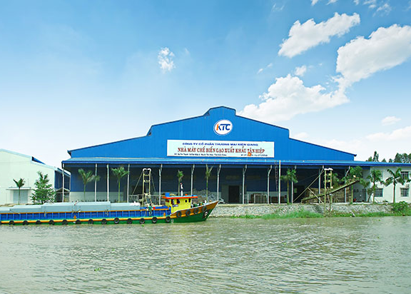 Nhà máy xuất khẩu gạo - Công Ty CP Thương Mại Kiên Giang