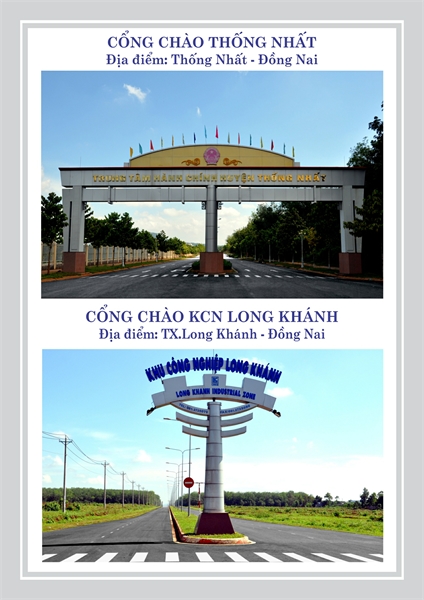 Cổng chào Thống Nhất - Công Ty TNHH Duy Hoàng
