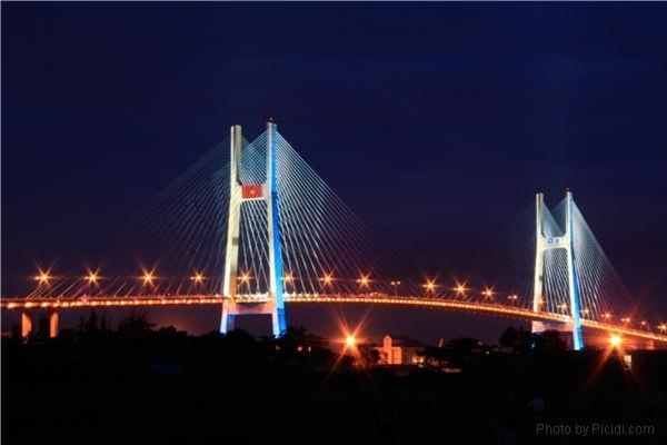 Cầu Rạch Miễu - Giải Pháp Chiếu Sáng KENDO - Công Ty TNHH KENDO