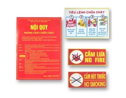 Bảng tiêu lệnh chữa cháy - Công Ty TNHH Mua Bán Thiết Bị Phòng Cháy Chữa Cháy Tuân Minh