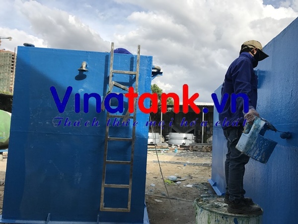 Bọc phủ composite bồn chứa - Vinatank - Công Ty TNHH Cơ Khí Linh Phát