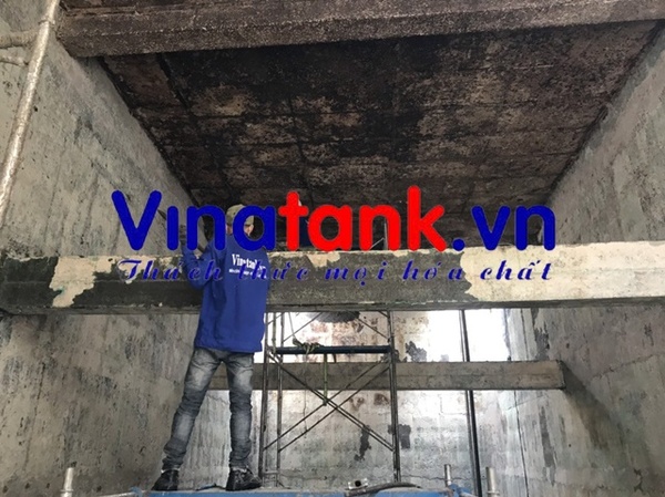 Bọc phủ composite bồn chứa - Vinatank - Công Ty TNHH Cơ Khí Linh Phát