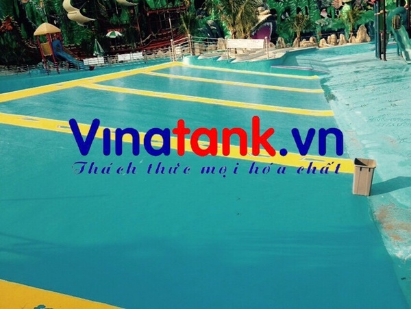 Bọc phủ composite công viên nước - Vinatank - Công Ty TNHH Cơ Khí Linh Phát