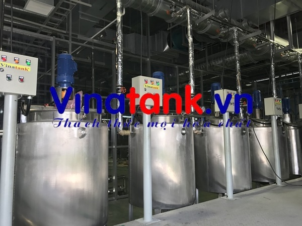 Bồn khuấy trộn công nghiệp - Vinatank - Công Ty TNHH Cơ Khí Linh Phát