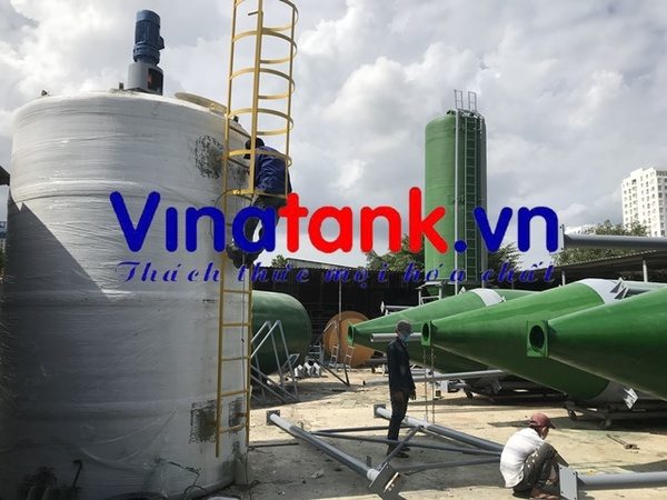 Bồn khuấy trộn hóa chất - Vinatank - Công Ty TNHH Cơ Khí Linh Phát