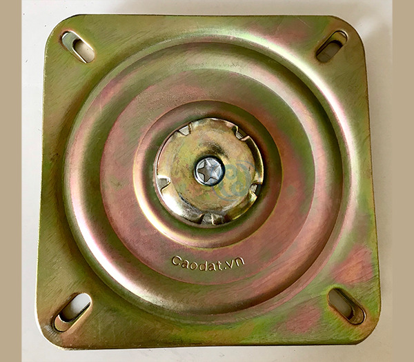 Mâm xoay 2 vòng bi 158x158x2.5 7 màu - Phụ Kiện Ngành Gỗ Cao Đạt - Công Ty TNHH Một Thành Viên Dịch Vụ Thương Mại Xuất Nhập Khẩu Cao Đạt