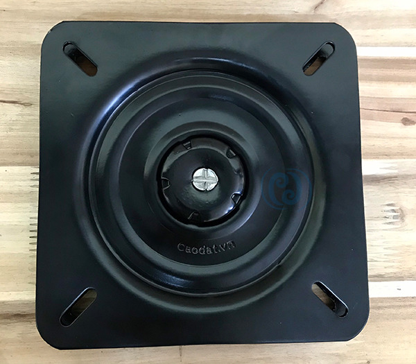 Mâm xoay 2 vòng bi 190x190x3.2 màu đen - Phụ Kiện Ngành Gỗ Cao Đạt - Công Ty TNHH Một Thành Viên Dịch Vụ Thương Mại Xuất Nhập Khẩu Cao Đạt