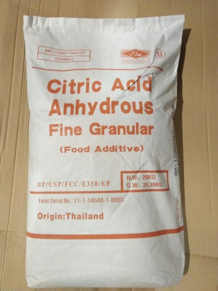 Phụ gia thực phẩm Citric Acid