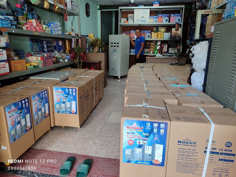 Hình ảnh kho hàng thực tế Thiên Phước