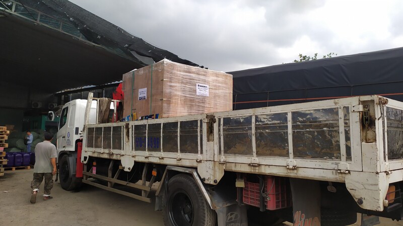 Hình ảnh kho hàng thực tế Thiên Phước