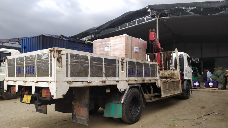 Hình ảnh kho hàng thực tế Thiên Phước