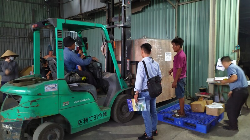 Hình ảnh kho hàng thực tế Thiên Phước