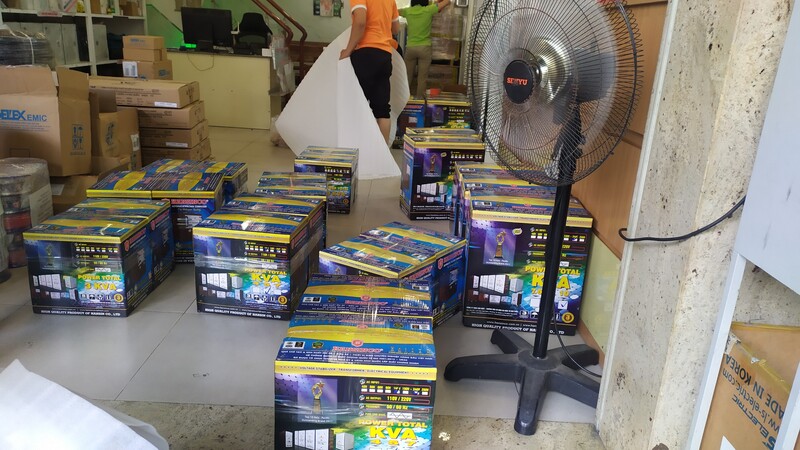 Hình ảnh kho hàng thực tế Thiên Phước