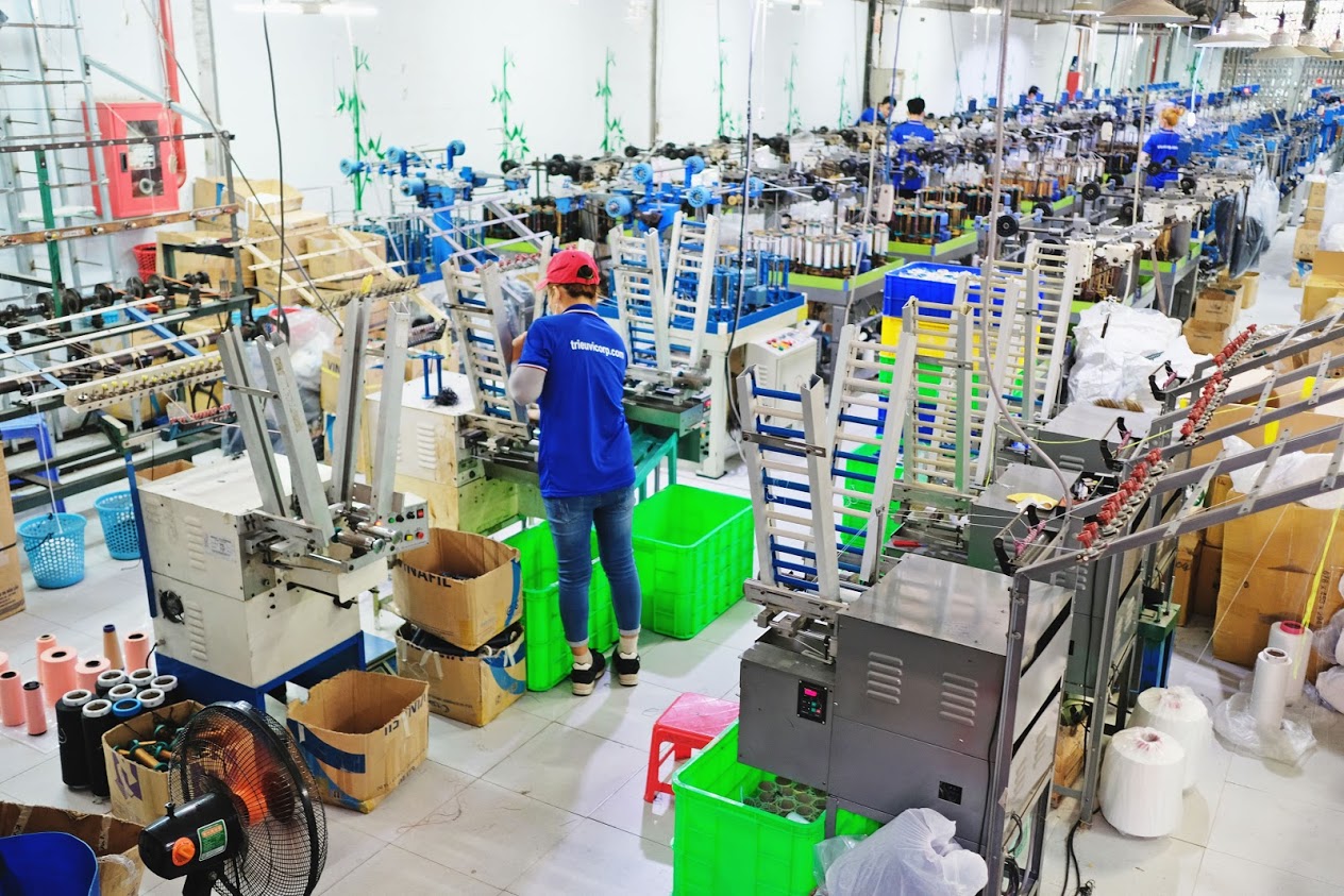 Hình ảnh nhà máy công ty Triều Vĩ