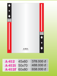 Gương soi màu 1 lớp - Gương Soi Asia - Công Ty TNHH Kiếng á Châu