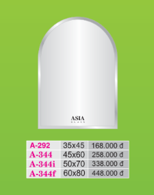 Gương soi vát trơn - Gương Soi Asia - Công Ty TNHH Kiếng á Châu