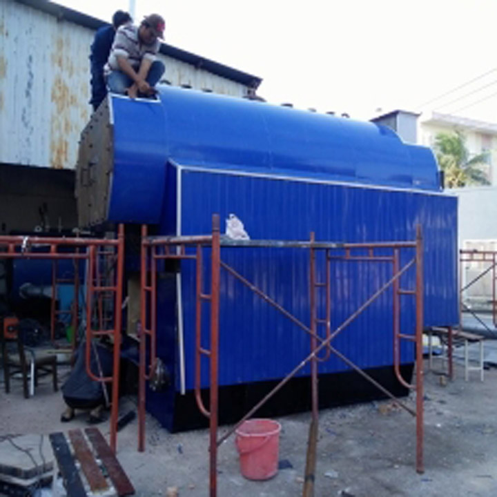 Lò hơi 2 tấn ốt than cám