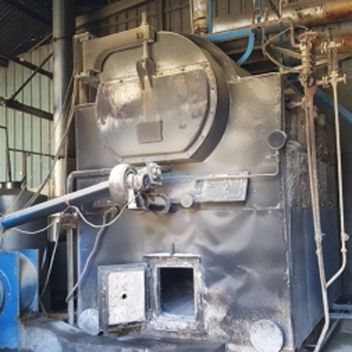 Lò hơi đốt củi viên