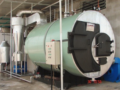 Nồi hơi đốt than đá - củi