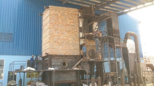 Nồi hơi đốt trấu