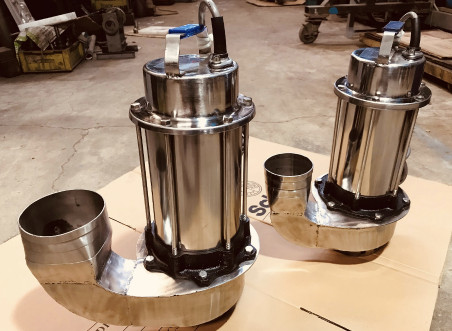 Bơm chìm tát (lưu lượng) Inox