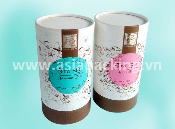 Lon trà nắp giấy - Công Ty Cổ Phần Bao Bì Giấy á Châu