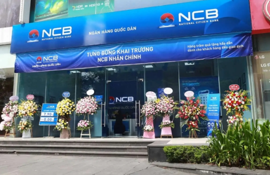 Thi công hệ thống biển hiệu NCB - Quảng Cáo Hồng Phúc - Công Ty TNHH Dịch Vụ Sản Xuất Thương Mại Quảng Cáo Hồng Phúc