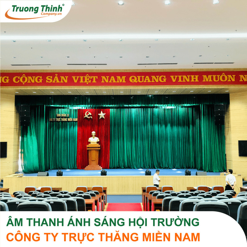 Âm thanh ánh sáng hội trường công ty trực thăng miền Nam