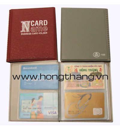 Sổ Namecard - Văn Phòng Phẩm Hồng Thăng - Công Ty TNHH Hồng Thăng