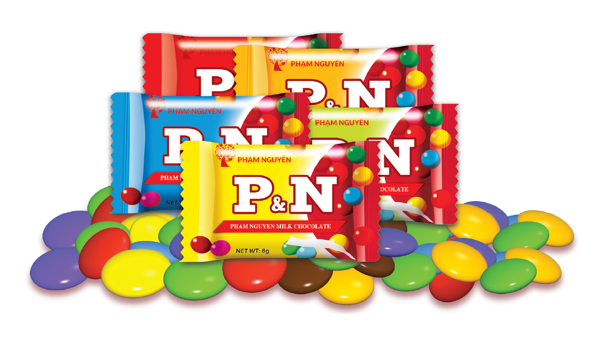 P&N Kẹo 8g - Công Ty TNHH Chế Biến Thực Phẩm Và Bánh Kẹo Phạm Nguyên