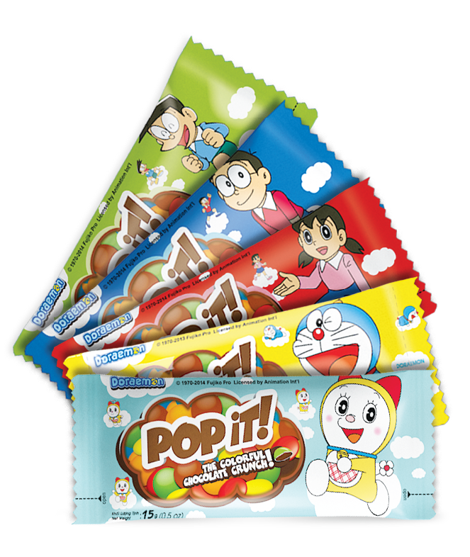 POP IT kẹo 15g - Công Ty TNHH Chế Biến Thực Phẩm Và Bánh Kẹo Phạm Nguyên