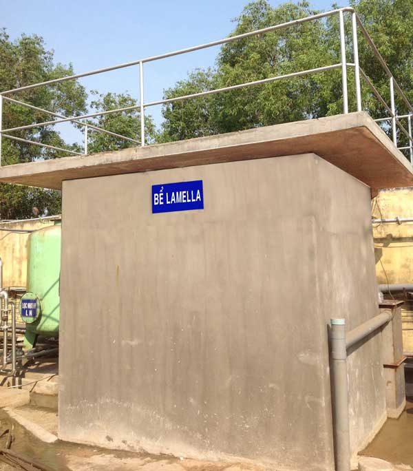 Hệ thống xử lý nước thải - Bể LAMELLA