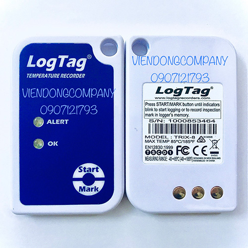 Nhiệt kế điện tử tự ghi Logtag - Seal Niêm Phong Viễn Đông - Công Ty TNHH Giao Nhận - Vận Tải - Xuất Nhập Khẩu Viễn Đông