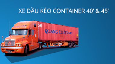 Xe container - Vận Tải Quang Châu - Công Ty CP Vận Tải Giao Nhận & TM Quang Châu