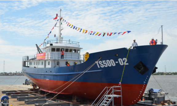 Đóng mới tàu trinh sát - Sửa Chữa Tàu Biển Tổng Công Ty Ba Son - Công Ty TNHH Một Thành Viên