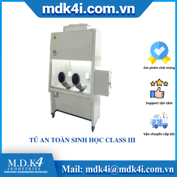 Tủ an toàn sinh học Class III Model LV-BCS12T - Bàn Thao Tác M.D.K - Công Ty Trách Nhiệm Hữu Hạn M.D.K