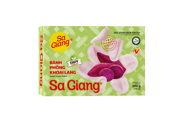 Bánh phồng khoai lang