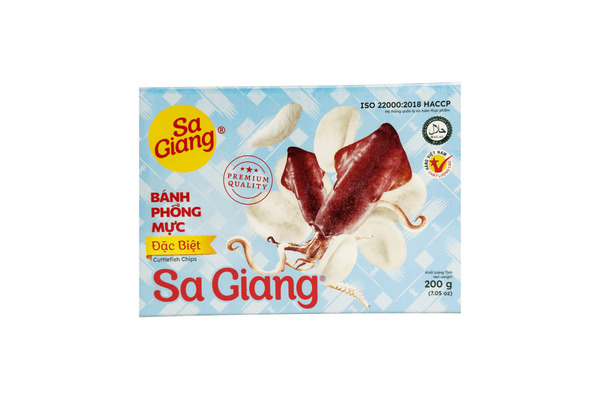 Bánh phồng mực