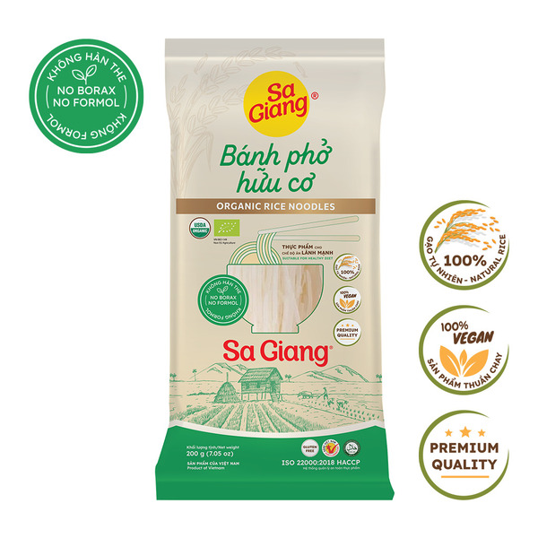 Phở hữu cơ organic