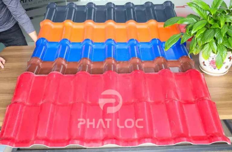 Ngói nhựa PVC/ASA Eurolines