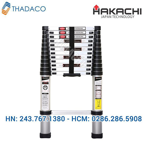 Thang nhôm rút gọn Hakachi HT 410CP