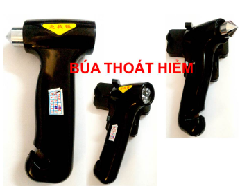 Búa thoát hiểm có đèn pin - SECUTECH - Công Ty TNHH Thiết Bị An Ninh Và Ứng Dụng Công Nghệ