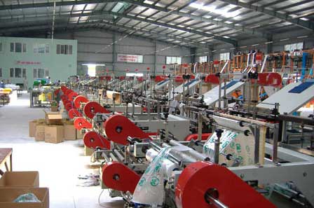 Xưởng sản xuất - Túi Nilon Thành Long - Công Ty TNHH Sản Xuất Nhựa Thành Long